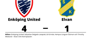 Enköping United segrade mot Elvan på hemmaplan