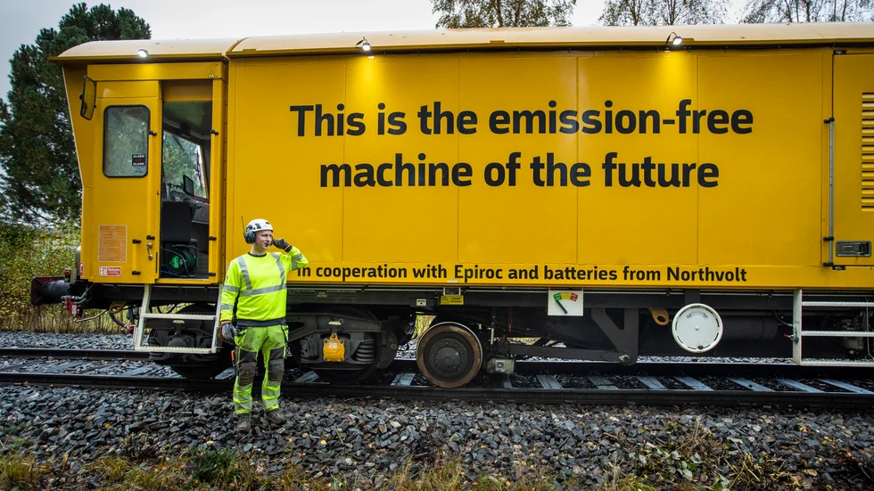 MPV:n, multi-purpose vehicle (multi-funktionsfordon) har utvecklats i samarbete med Railcare, Epiroc och Northvolt. Den drivs av batterier hämtade ur fabriken i Bergsbyn.