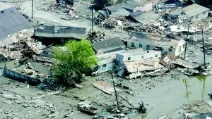 Förödelse. Orkanen Katrina har slagit till i New Orleans.  Foto: JASON REED/SCANPIX