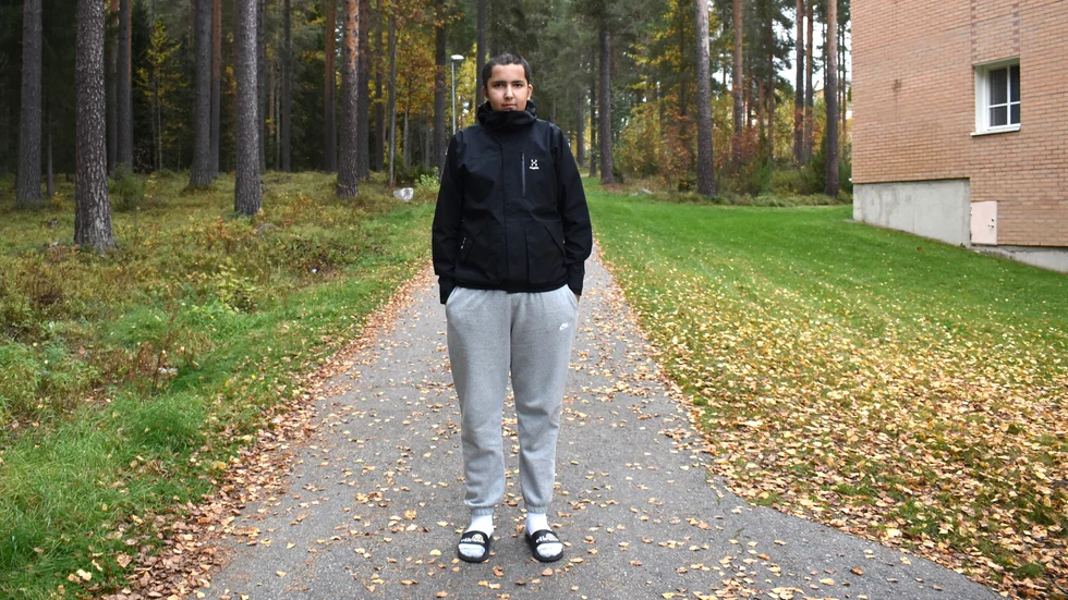 16-year-old Skellefteå resident Ahmed Dawood was involved in a serious bicycle accident just over a month ago. He was discharged from hospital two weeks ago.