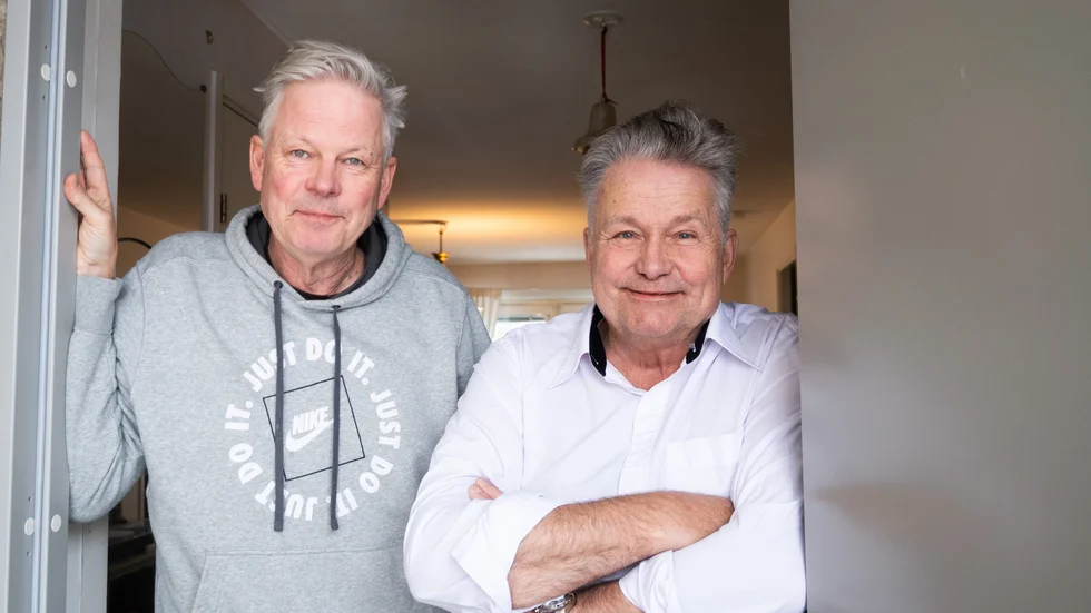 Markus Falck och Svante Lindqvist i JP Nyströms