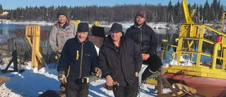 Säsongen är över för Färjan (Amalia) i Lainio