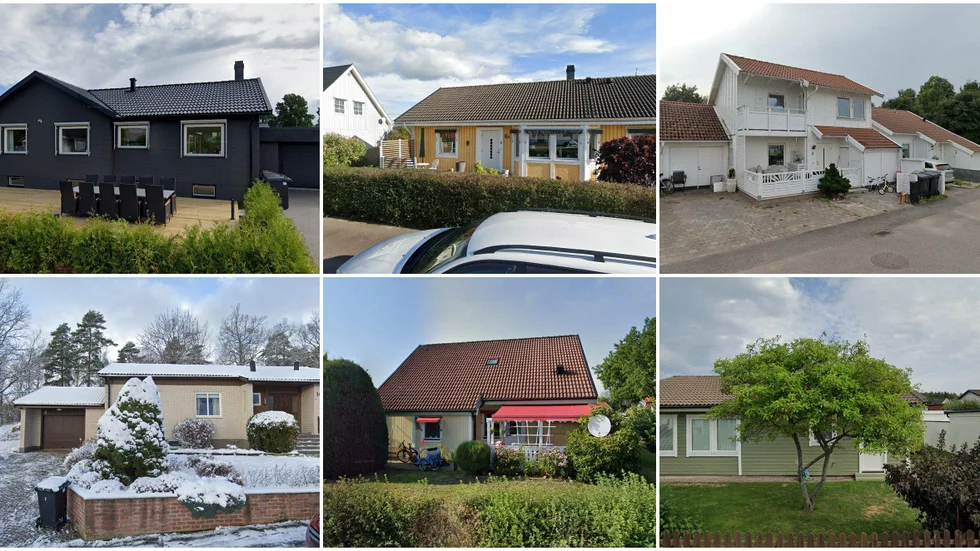 Bråstorpsvägen 8, Borenshultsgatan 8A, Brommagatan 6A, Rådjursstigen 10, Mariebergsgatan 15 och Källarhemsgatan 3