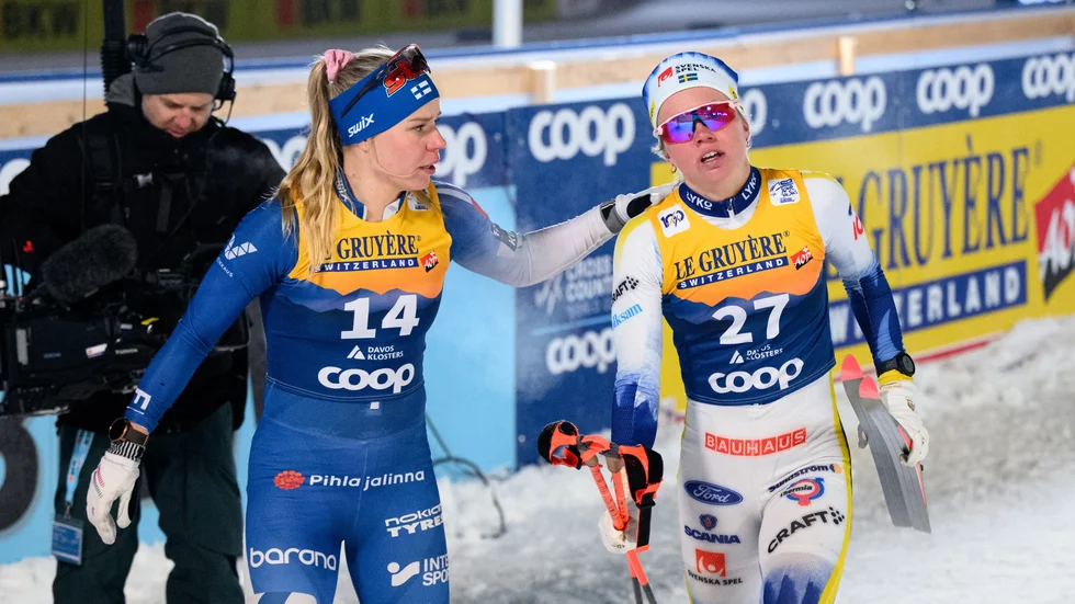 Emma Ribom var besviken efter att ha blivit pååkt i semifinalen.