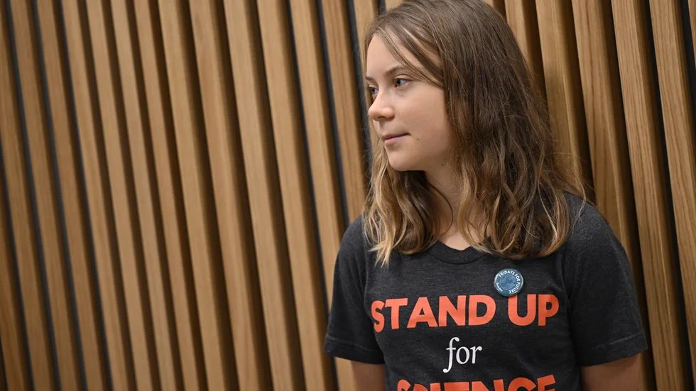 Klimataktivisten Greta Thunberg har rört upp känslor i Israel med sitt inlägg på X om att "stå upp för Gaza". Arkivbild.