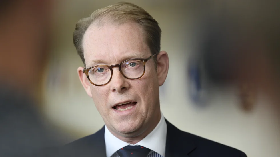 Utrikesminister Tobias Billström (M). Arkivbild.