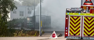 Företaget fick evakuera personal efter kraftiga röken 
