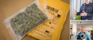 Posten luktade knark – anställda larmade polis