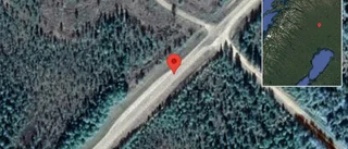 Stopp på väg 394 på grund av olycka med en personbil