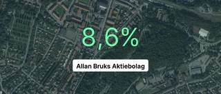 Inget företag i branschen hade större omsättning än Allan Bruks Aktiebolag i fjol