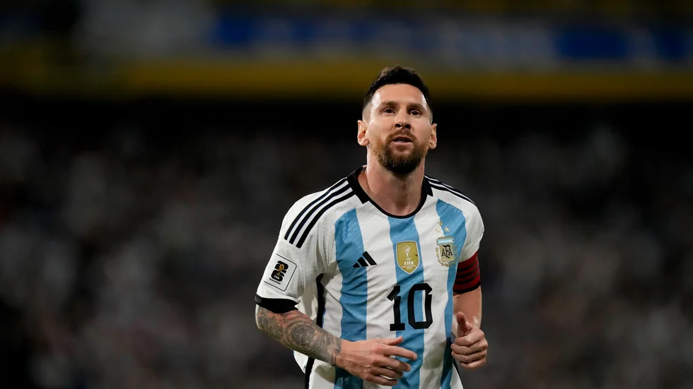 Argentinas Lionel Messi har inte stängt dörren till spel i VM 2026, vilket skulle bli hans sjätte i rad. Arkivbild.