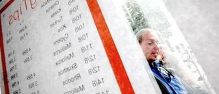 Avgångar färre än förr