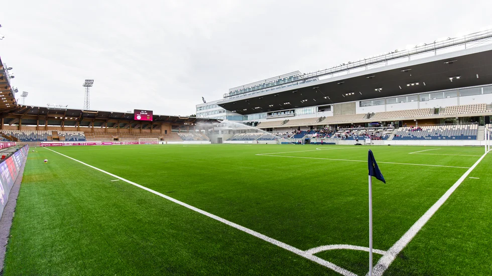 Studenternas inför en av Uppsala Fotbolls matcher i allsvenskan. 