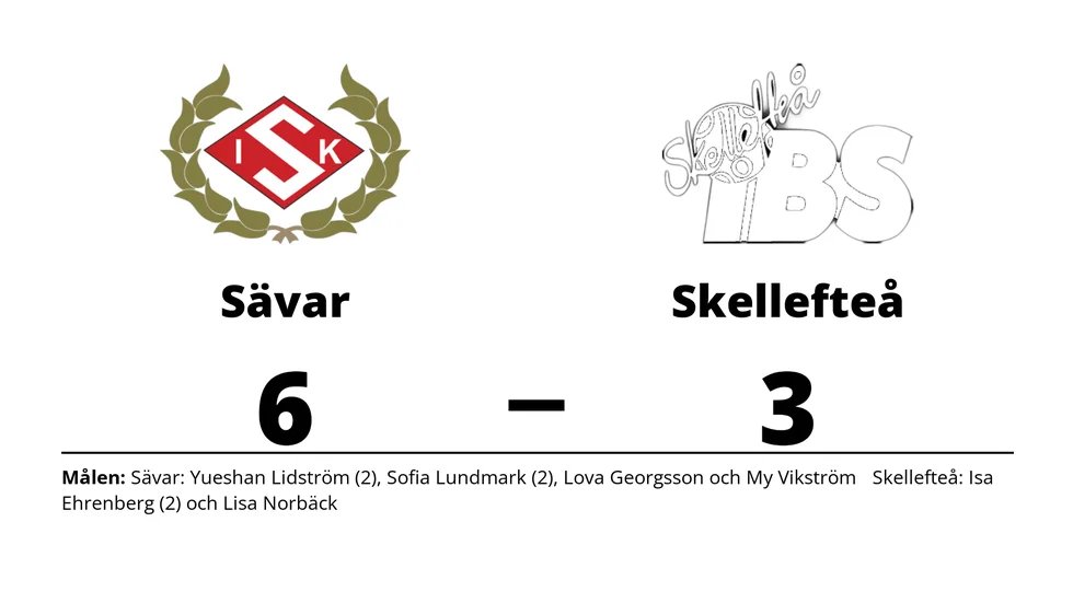 Sävar IBF vann mot Skellefteå IBS