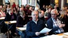 Vann striden. Det behövs inga strängare krav på ledamöterna i kultur- och fritidsnämnden, tyckte Bo Björman, som röstade på partikamraten Hanna Lenholms yrkande om att stryka kraven på en skärpning. Och det förslaget vann.FOTO: HENRIK RADHE