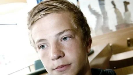 Oskar Anrog, 16 år från Västhejde.
