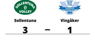 Vingåker föll mot Sollentuna