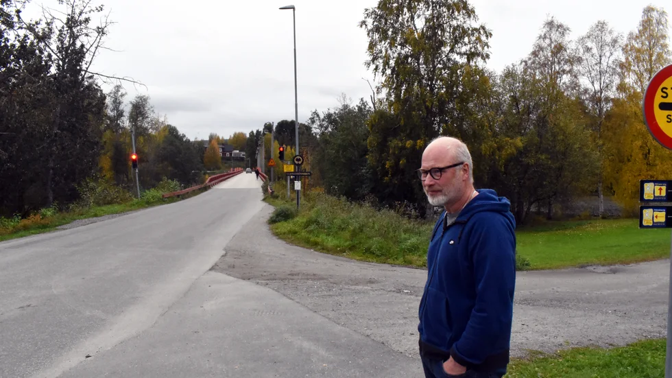 Från detta håll körde Peter Burström när han blev av med körkortet. "Jag känner att jag gjorde det bästa ur trafikssäkerhetssynpunkt, säger han. 