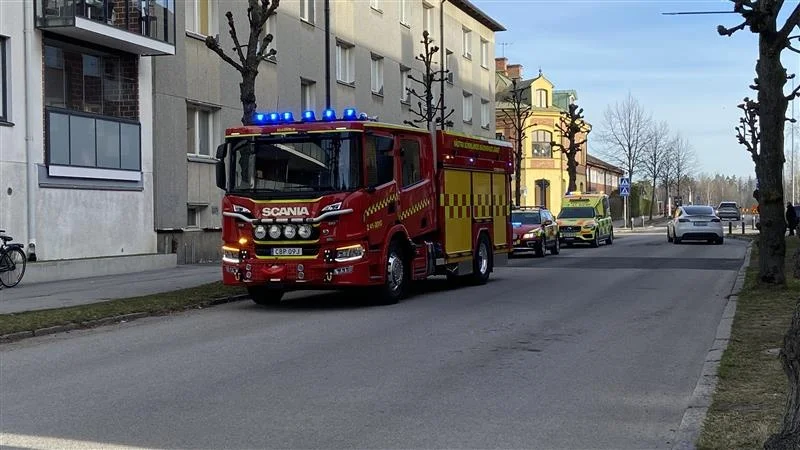 Västra Sörmlands räddningstjänst larmades under onsdagsmorgonen till Bievägen. 