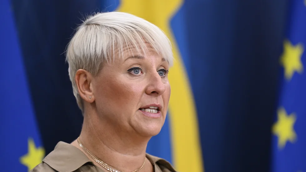 Socialförsäkringsminister Anna Tenje (M). Arkivbild.