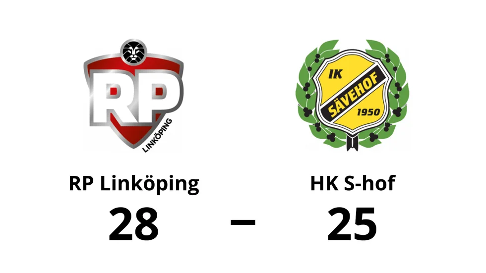 RP Linköping vann mot HK S-hof