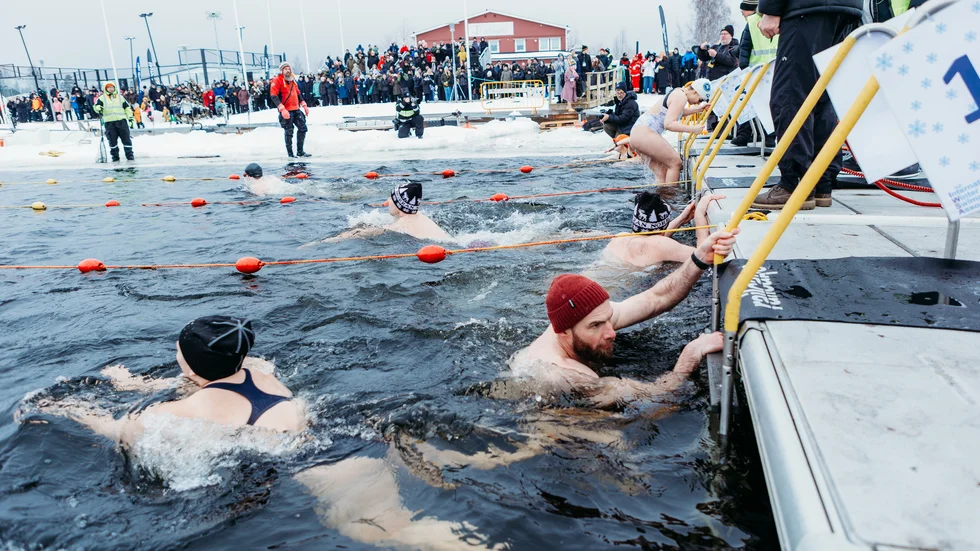 The Winter Swim 2025 featured a record number of starts – more than 600.