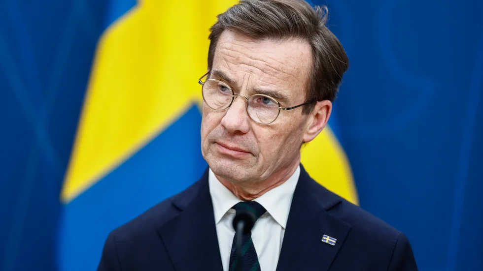 Statsminister Ulf Kristersson (M). Arkivbild.