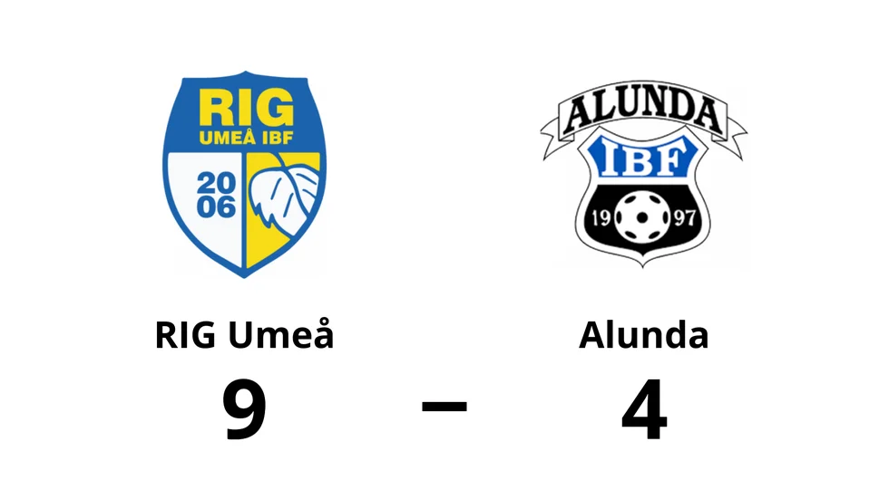 RIG Umeå vann mot Alunda IBF