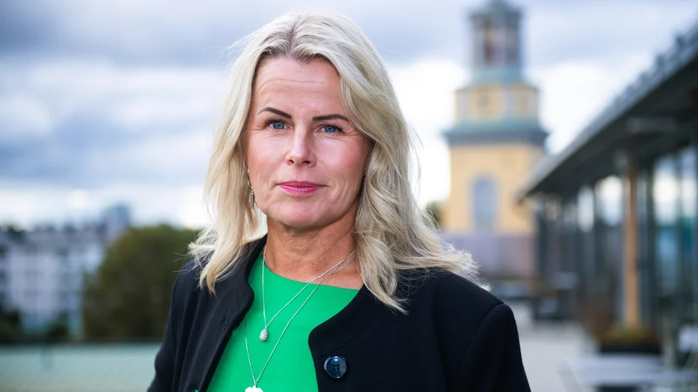 Anna Olskog, ordförande för fackförbundet Sveriges Lärare. Arkivbild.