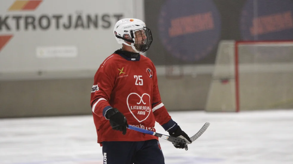 Linus Doktare inledde målskyttet mot Gustavsberg.