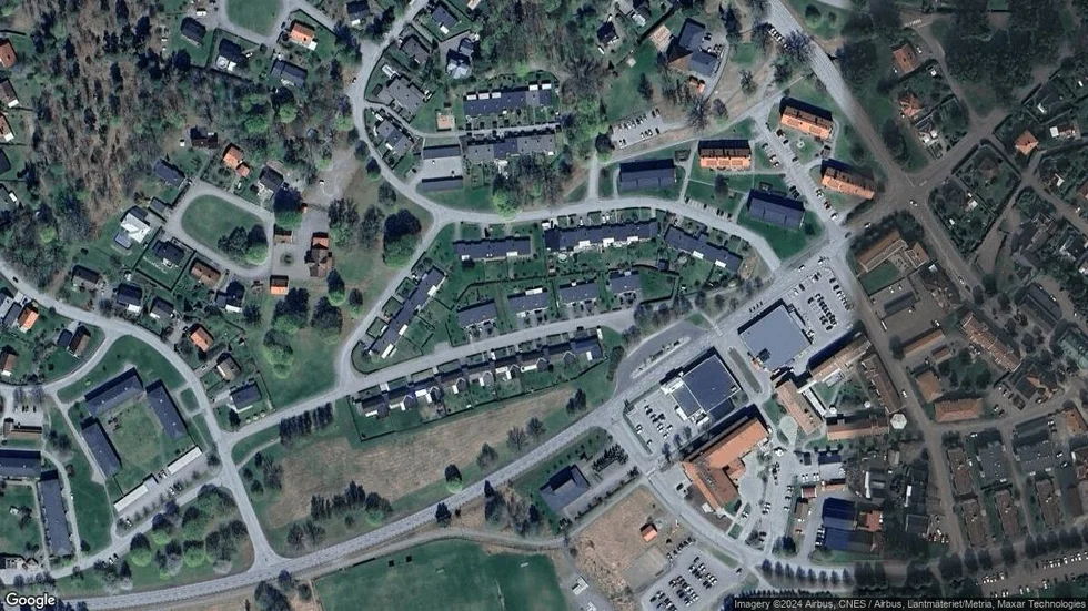Området kring Dansättersvägen 12