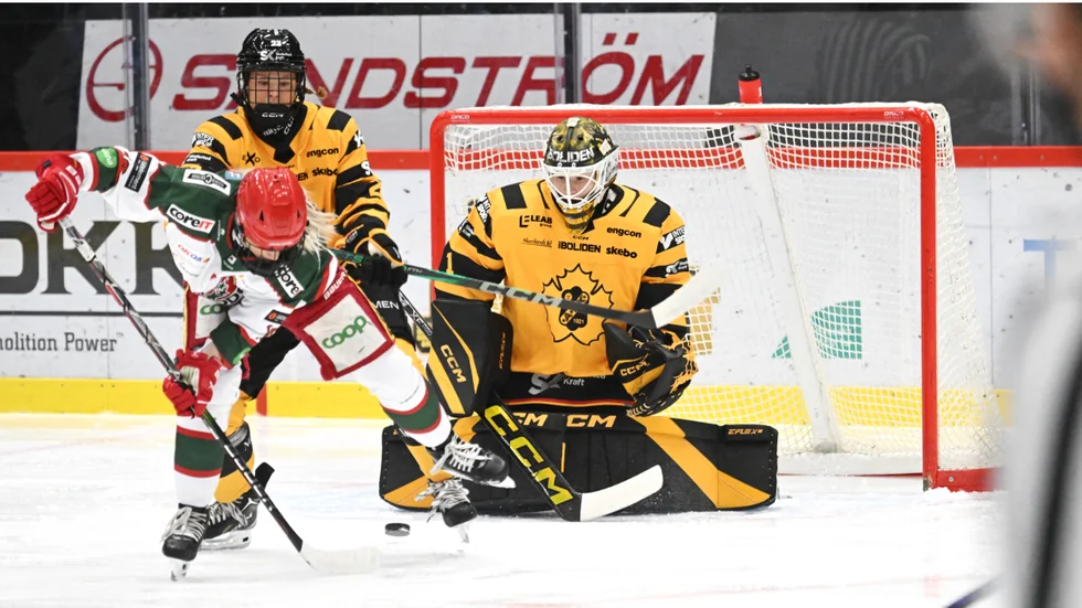 Miranda Dahlgren gjorde en i stort fulländad match mot Djurgården.
