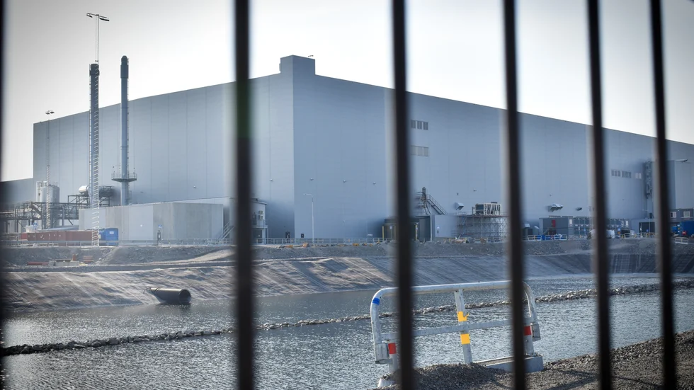 Northvolt Ett, Upstream 1 i Skellefteå. Här kommer verksamheten att pausas på obestämd tid, enligt Northvolt.