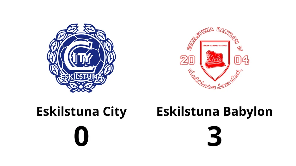 Eskilstuna City förlorade mot Eskilstuna Babylon