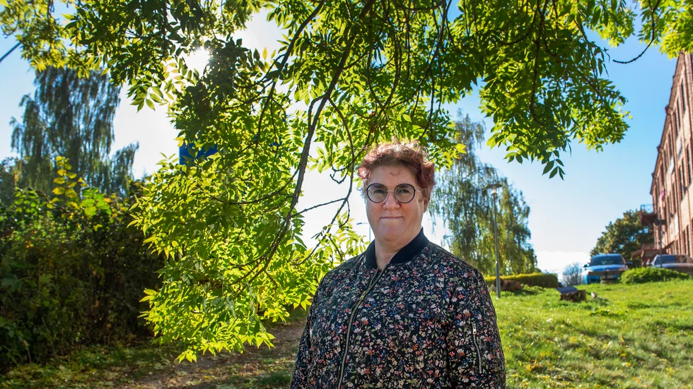 Therese Hellman Johansson blev sambons klippa när han insjuknade i cancer.