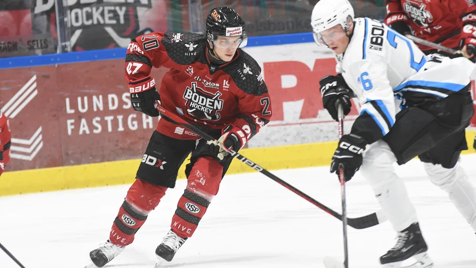 Nils Thomasson har missat sju veckor efter en smäll mot ena knäet. I helgen så gjorde han comeback och mål när Boden inledde helgen med seger mot Forshaga.