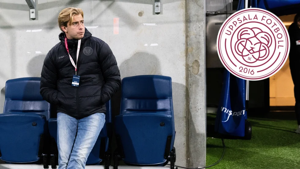 Tränaren Julius Brekkan och hans Uppsala Fotboll har "bara" fem poäng upp till Umeå, som ligger på allsvensk kvalplats.