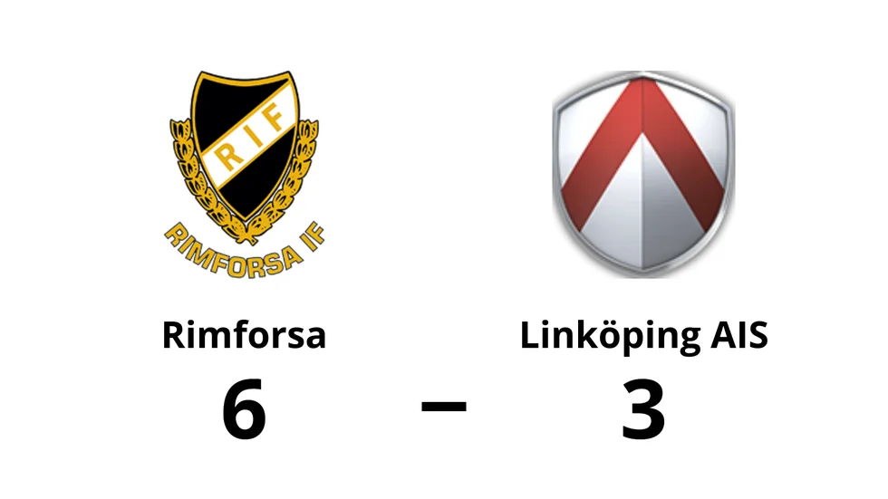 Rimforsa vann mot Linköping AIS