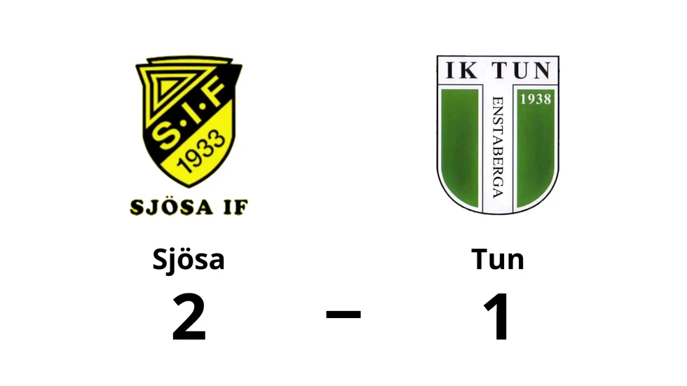 Sjösa IF vann mot IK Tun