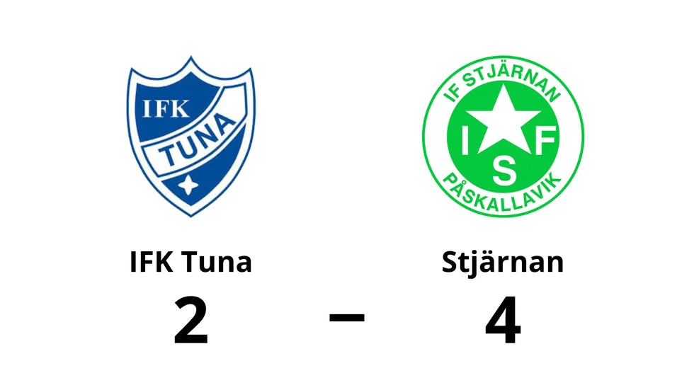 IFK Tuna förlorade mot IF Stjärnan