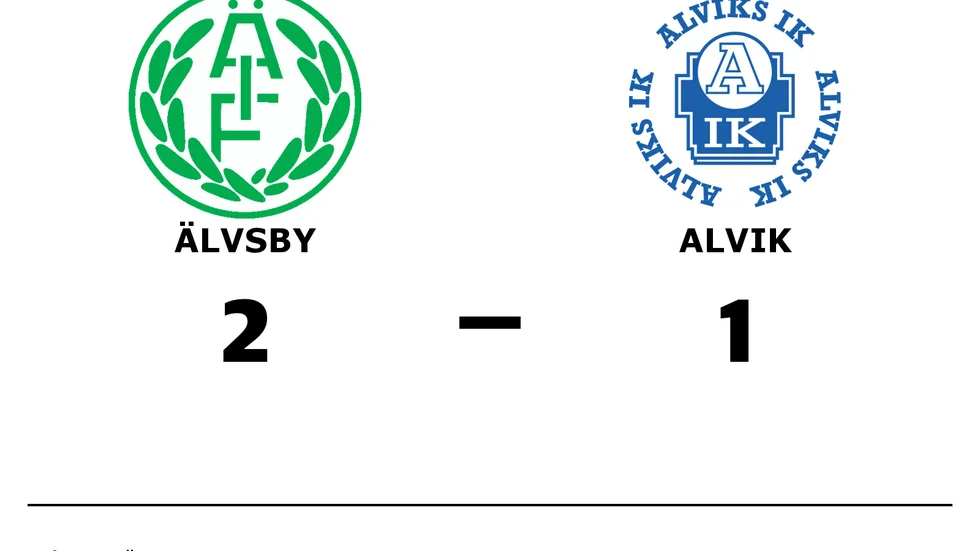 Älvsby IF vann mot Alviks IK