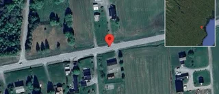 Stopp på väg 814 på grund av en singelolycka