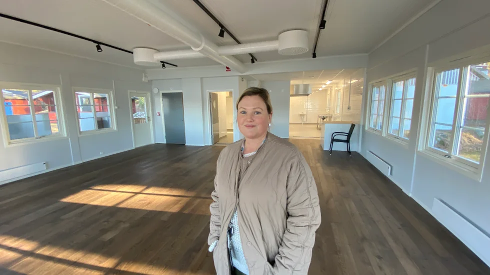 En så gott som ny restaurangbyggnad står nu klar på Bredsands camping. "Ett lyft", tycker enhetschefen Martina Nordin Lövgren.