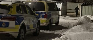 Stor polisinsats i Haparanda – aggressiv man vägrade komma ut