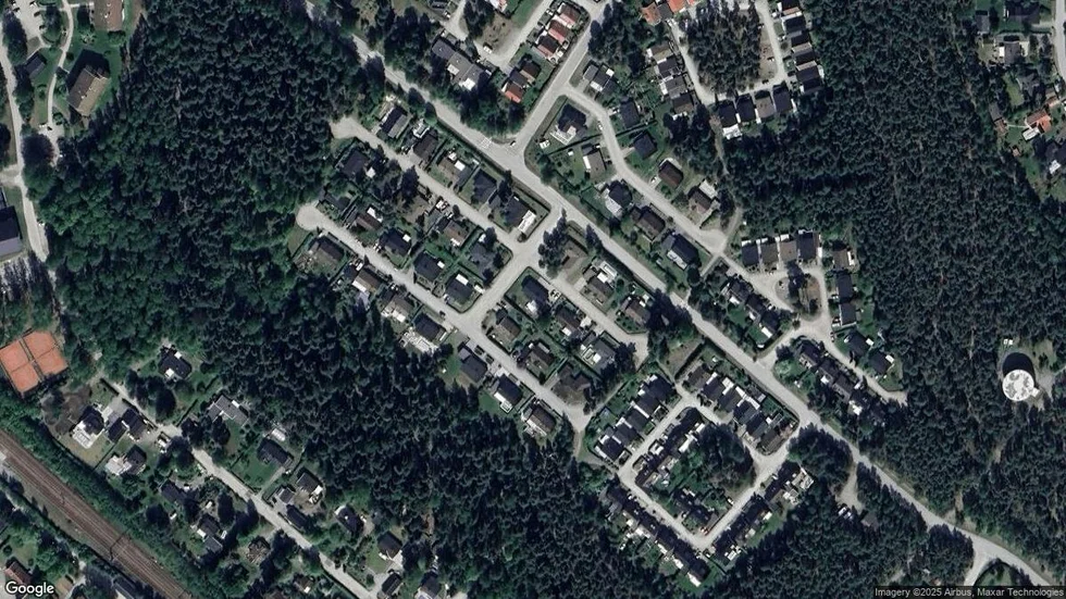 Området kring Kaprifolvägen 12