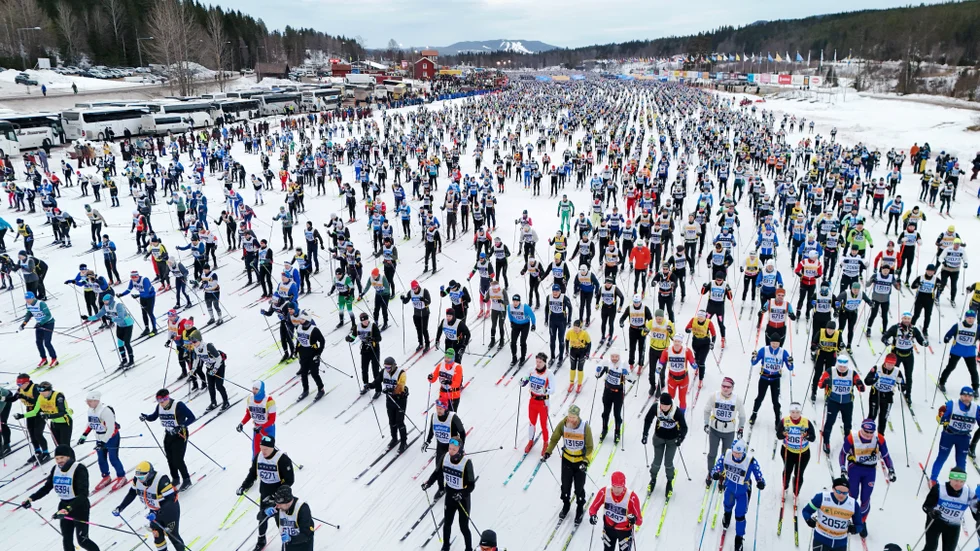 Över 10 000 åkare startade årets Vasalopp i söndags. Några av dem är från vårt område.