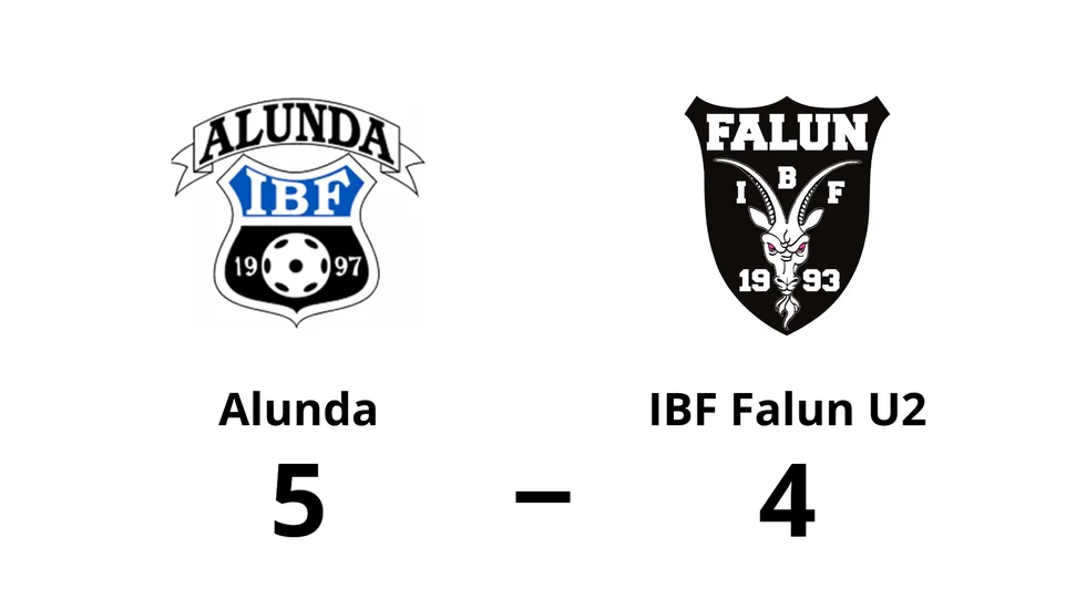 Alunda IBF vann mot IBF Falun U2
