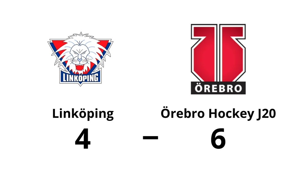 Linköping HC förlorade mot Örebro Hockey J20