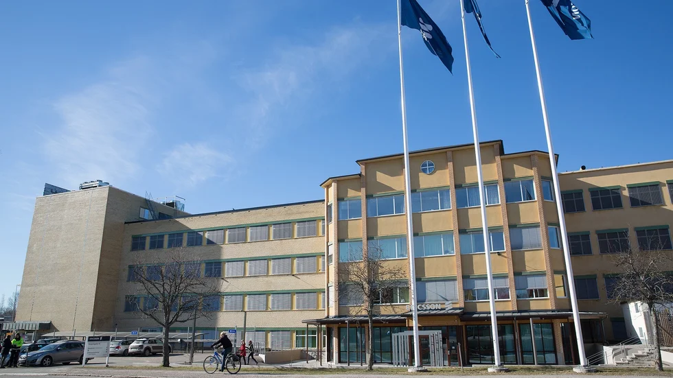 Så här såg det vid Ericssons fabrik i Katrineholm dagen efter nedläggningsbeskedet. 