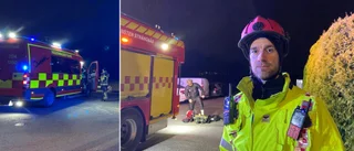 Stort pådrag – larmades om drunkning